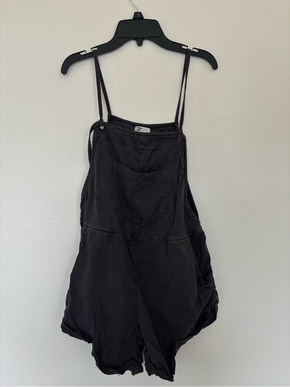 Billabong Wild Pursuit Washed Black Romper Women’s Size Small Beachy, summer